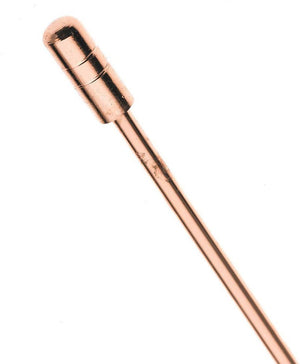 Barfly - 4.37" Copper Plated Cocktail Pick With Grooved Top - M37030CP