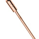 Barfly - 4.37" Copper Plated Cocktail Pick With Grooved Top - M37030CP