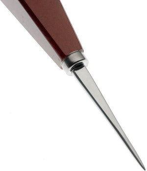 Barfly - 6.62" Stainless Steel Deluxe Ice Pick with Wood Handle - M37061