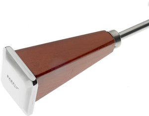 Barfly - 8" Stainless Steel 3-Prong Deluxe Ice Chipper With Wood Handle - M37062