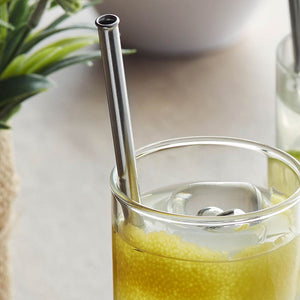 Barfly - 8.5" Stainless Steel Reusable Straight Straw - M37110