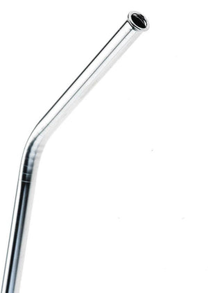 Barfly - 8.5" x 0.25" Stainless Steel Reusable Bent Straw - M37111