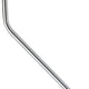 Barfly - 8.5" x 0.25" Stainless Steel Reusable Bent Straw - M37111