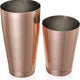 Barfly - Diamond Lattice 28 Oz & 18 Oz Stainless Steel Copper Plated Cocktail Shaker/Tin Set - M37200CP