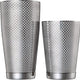 Barfly - Diamond Lattice 28 Oz & 18 Oz Stainless Steel Silver Cocktail Shaker/Tin Set - M37200