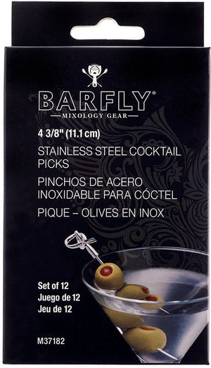 Barfly - Stainless Steel Bamboo Knot Cocktail Pick - M37182