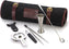 Barfly - Stainless Steel Silver Essential 7-Piece Cocktail Kit with Mixology Roll Bag - M37100