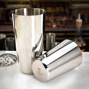 Barfly - SuperFly 28 Oz & 18 Oz Stainless Steel Heavy Weight Cocktail Shaker/Tin Set - M37161