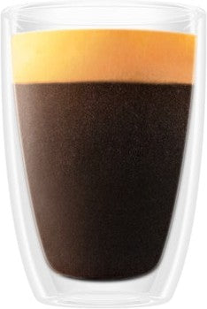 Bellucci - 240 ml Double Wall Cappuccino Glass, Set of 4 - DWBEL240ML