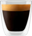 Bellucci - 80 ml Double Wall Espresso Glass, Set of 4 - DWBEL80ML