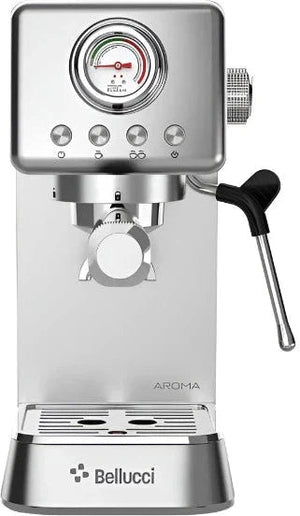 Bellucci - Semi-Automatic Coffee Machine With Regular & Pressurized Filter - Bellucciaroma