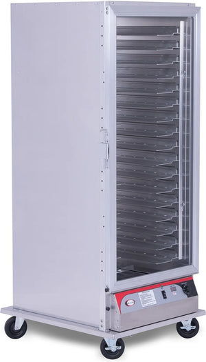 Bevles - 230 V, 1/2 Size Single Door Non-Insulated PICA Proofing Cabinet With Left Hand Hinge - PICA44-16-A-4L1