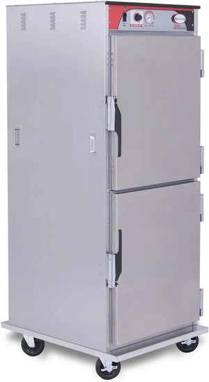 Bevles - 230 V, Full Size Narrow Width Temper Select Pass Thru Heated Holding Cabinet - HTSS74P164-PT