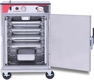 Bevles - 230 V 1/2 Size Narrow Width Temper Select Pass Thru Heated Holding Cabinet - HTSS44P84-PT