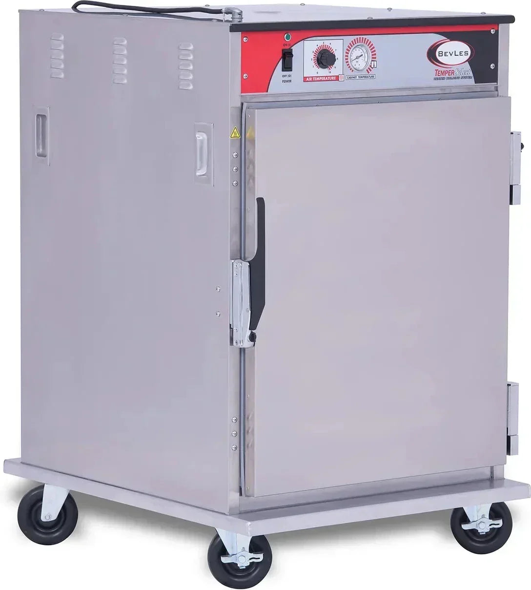 Bevles - 230 V 1/2 Size Narrow Width Temper Select Pass Thru Heated Holding Cabinet - HTSS44P84-PT