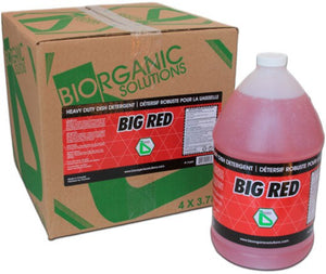 Big Red - 4 Liters Dishwasher Detergent, Pack of 4 - 100246