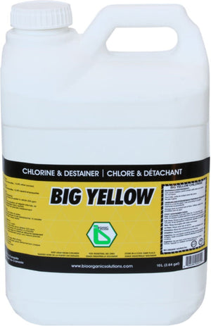 Big Yellow - 10 Liters Big Yellow Ware Wash Sanitizer 12%, Pack of 2 - 231739