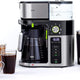 Braun - 10 Cup MultiServe Stainless Steel Coffee Machine Black - KF9050BK