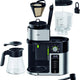 Braun - 10 Cup MultiServe Stainless Steel Coffee Machine Black - KF9050BK