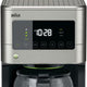 Braun - 12 Cup BrewSense Digital Drip Coffee Maker Stainless Steel - KF7370SI