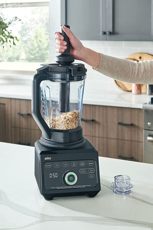 Braun - 2 L TriForce Power Blender with Smoothie2Go, Black - JB9041BK