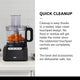 Braun - EasyPrep 8 Cup Black Food Processor - FP3101BK