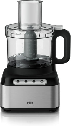 Braun - EasyPrep 8 Cup Silver Food Processor - FP3211SI