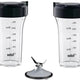 Braun - Smoothie2Go Black Blending Set (2 to go Cups, 2 Lids, Blade Assembly) - JB71