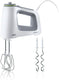 Braun - White Hand Mixer with Beaters, Dough Hooks and Accessory Bag - HM5100WH