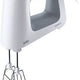 Braun - White Hand Mixer with Chopper, Whisks, Kneading Hooks and Accessory Bag - HM5130WH