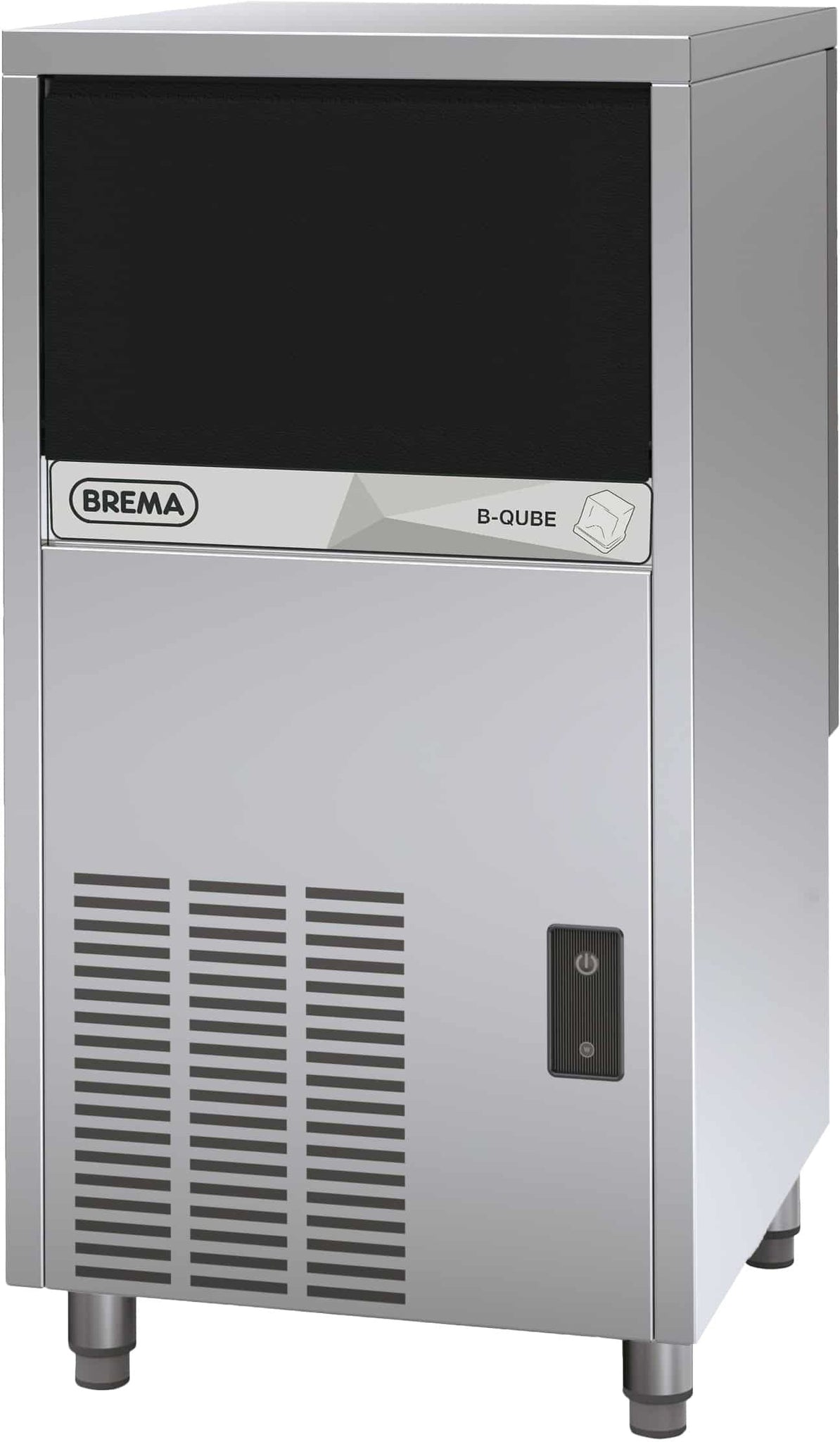 Brema - 18" Undercounter Ice Maker with 20 Lb Bin (65lbs/24hr), B-Qube Air Cooled - CB249A BHC AWS