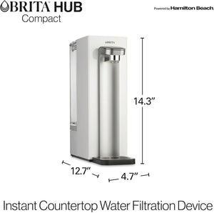 Brita - Hub Compact Countertop Water Filter System - 87344C