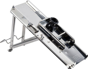 Bron Coucke - 3 & 10 mm Professional Stainless Steel Mandoline With Protective Carriage - 3839
