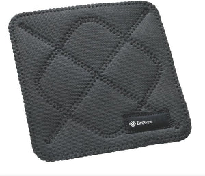 Browne - 10" Black FLXaPrene Hot Pad - 5436502