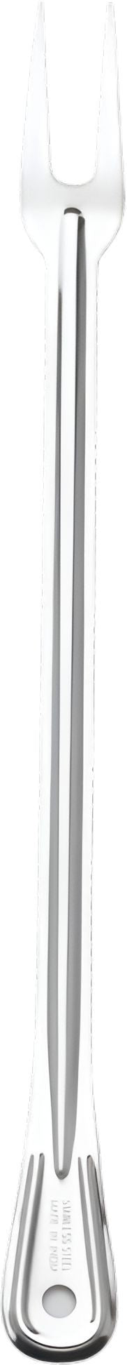 Browne - 21" Stainless Steel Extra Long Handle Serving Fork - 4782