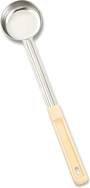 Browne - 3 Oz Stainless Steel Portioner / Spoodles with Beige Handle, 1 PC (5743) - 5757430