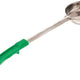 Browne - 4 Oz Stainless Steel Portioner / Spoodles with Green Handle, 1 PC (5744) - 5757440