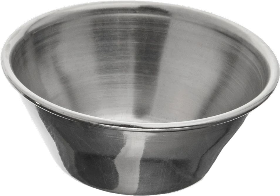 Browne - 4 Oz Stainless Steel Sauce Cup - 515057