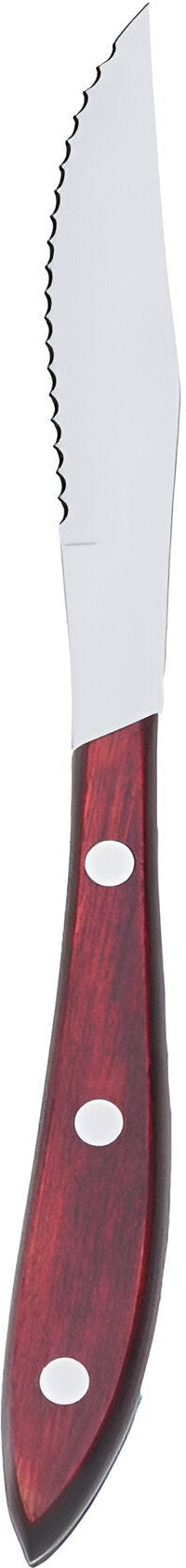 Browne - 9" Stainless Steel Pakkawood Handle Steak Knife - 574339