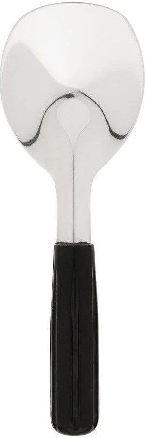 Browne - 9.8" Black Plastic Handle Stainless Steel Ice Cream Spade - 571465