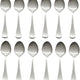 Browne - BISTRO 4.4" Stainless Steel Demi Tasse Spoon, Pack of 12 - 502325