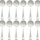 Browne - BISTRO 6.2" Stainless Steel Bouillon Spoon, Pack of 12 - 502317