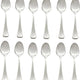 Browne - BISTRO 6.5" Stainless Steel Teaspoon, Pack of 12 - 502323