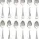 Browne - BISTRO 7" Stainless Steel Dessert Spoon, Pack of 12 - 502302