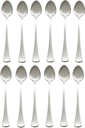 Browne - BISTRO 7" Stainless Steel Iced Teaspoon, Pack of 12 - 502314