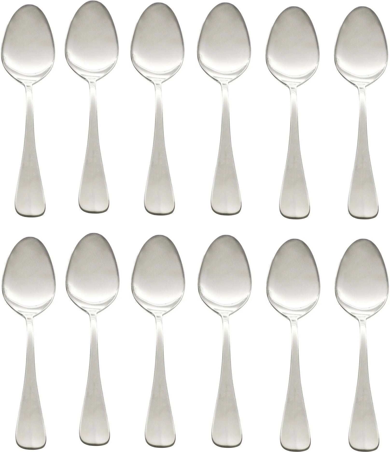 Browne - BISTRO 8" Stainless Steel Tablespoon, Pack of 12 - 502304