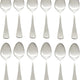 Browne - BISTRO 8" Stainless Steel Tablespoon, Pack of 12 - 502304