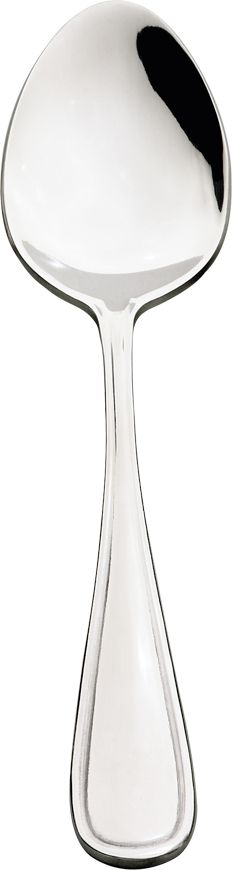 Browne - CELINE 6.4" Stainless Steel Tea Spoon, Pack of 12 - 502523