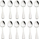 Browne - CELINE 6.4" Stainless Steel Tea Spoon, Pack of 12 - 502523