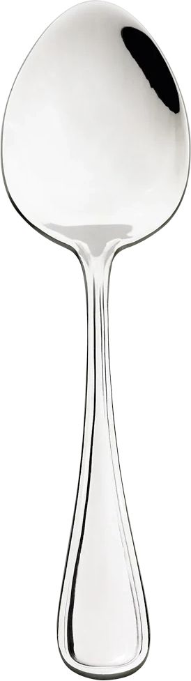 Browne - CELINE 7.3" Stainless Steel Dessert Spoon, Pack of 12 - 502502